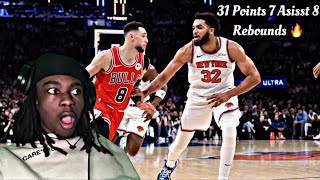 ZACH LAVINE IS THE MOST UNDERRATED PLAYER IN THE NBA Bulls  Knicks  ClassicMattReacts [upl. by Kassity]