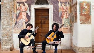 Ferdinando Carulli 17701841 Serenade op96 n1 in La magg Guitar duo  D Nizzi  F Pietroboni [upl. by Bernelle]