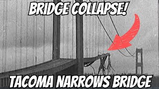 TACOMA NARROWS BRIDGE COLLAPSE Of 1940 You Won’t Believe Your Eyes [upl. by Reizarf]