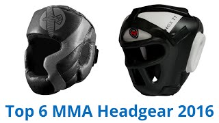 6 Best MMA Headgear 2016 [upl. by Ynar]