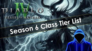 Diablo 4 Vessel of Hatred Class Tier List [upl. by Notffilc]