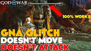 Gna Glitch 100 Works She Does Not Move nor Attack  God of War Ragnarok [upl. by Eliades]