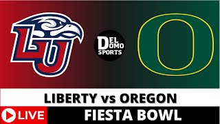 LIBERTY VS OREGON LIVE  NCAAF Fiesta Bowl Game Score JAN 01 2024 [upl. by Lamej]