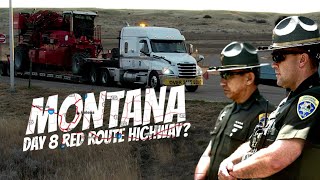 WHAT IS RED ROUTE HIGHWAY IN MONTANA  Pinoytrucker [upl. by Brittne]