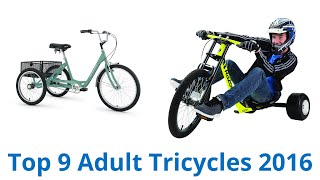 9 Best Adult Tricycles 2016 [upl. by Legna]