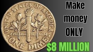 TOP 10 MOST VALUEBLE DIMES IN HISTORY DIMES WORTH MONEY [upl. by Enyaj248]