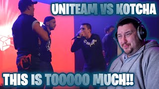 THIS IS TOO MUCH UNITEAM vs KOTCHA  Grand Beatbox Battle 2019  Tag Team Semi Final REACTION [upl. by Hedve]