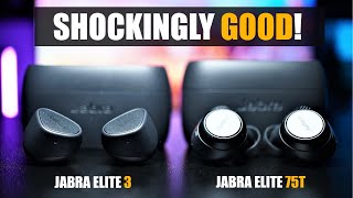 Jabra Elite 3 is Game Changing 😲  vs Jabra Elite Active 75T [upl. by Britt]