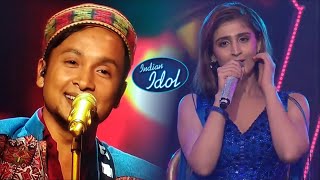 Indian Idol 12 Pawandeep Rajan Dhvani Bhanushali Duet Performance  AR Rahman  Arunita Kanjilal [upl. by Nonregla272]