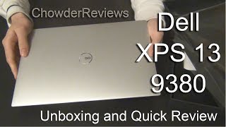 Dell XPS 13 9380 2019 4k edition  Unboxing Dells latest ultrabook  ChowderReviews [upl. by Ardie]