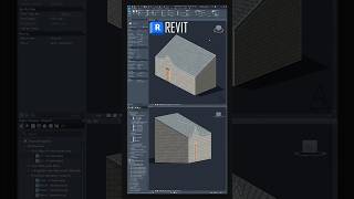 Mass Roof in Revit  revit revitarchitecture [upl. by Harim]