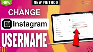 How To Change Instagram Username  PC 2024  Easy Way [upl. by Singhal]