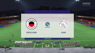 Excelsior vs Ajax 19082023 Eredivisie FIFA 23 [upl. by Aseel]