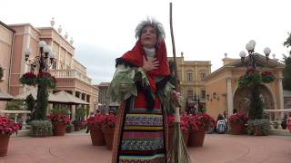 La Befana the Italian Storyteller 2011 Disneys EPCOTMTS [upl. by Ahsircal106]