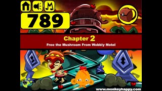 Monkey Go Happy 789 Wobbly World Chapter 2 Full Walkthrough Pencil Kids [upl. by Aihsenrad]