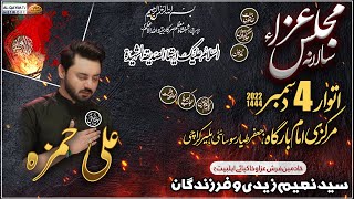 AyyameFatima Noha  Ali Hamza  9th Jamadi Awal 14442022  Markazi Imam Bargah Karachi [upl. by Merceer]