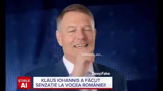 Klaus Iohannis canta Made in Romania la Vocea Romaniei [upl. by Schatz]