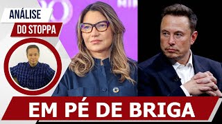 Janja vs Elon Musk uma ameaça a democracia brasileira  Análise do Stoppa [upl. by Uel]