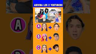 Adivina El YouTuber y su Compañero De Esta Foto  Fede Vigevani Mau McMahon Susy Mouriz shorts [upl. by Ardiedal]