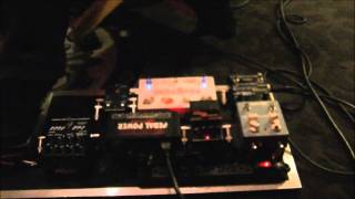 Jorgen Carlsson talking about his Pedal Board with Carl Martin Effects [upl. by Grochow443]