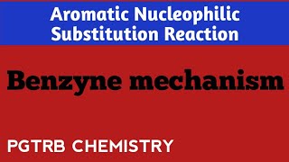 benzyne reaction mechanism in tamil  SANTHOSHCHEMISTRYTRBNETSETGATE [upl. by Sloan120]