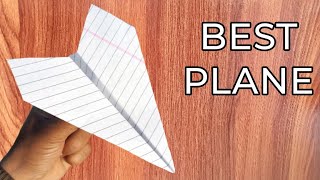 how to make an airplane with paper Paper Plane making  Paper aeroplane 341 [upl. by Anire]