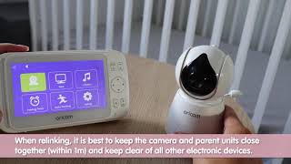 Oricom Tech Talk  How do I reset my baby monitor [upl. by Kuehnel]