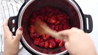 How to make Instant Pot Strawberry Jam [upl. by Elac851]