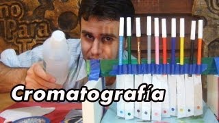 Cromatografía casera │ Experimento Fácil [upl. by Ait]