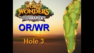 H3M Golf Clash World Wonders 2024 Hole 3 Master FTP ORWR Albatross [upl. by Millhon]