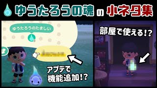 【あつ森】隠しアプデで「ゆうたろうの魂」に新機能が増えていた… ⁉︎ 魂の細かすぎる小ネタ集！【あつまれ どうぶつの森】レウンGameTV [upl. by Enoj]