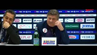 Mazzarri conferenza stampa  Atalanta  Napoli 12 quotSono Fiduciosoquot [upl. by Grondin]