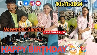 Happy Birthday To you Assam Hindi 10122024🎂🎉🎂🎈🍰❤️ [upl. by Latin924]