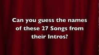 Christmas Songs  Introductions Quiz [upl. by Tik]