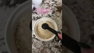 Make Baked Oats With Me   TikTok  kyliesied [upl. by Viridissa]