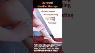 Learn Calf Meridian Massage CalfMassage MeridianMassage HomeMassage PainRelief CalfUnblocking [upl. by Aliemaj]