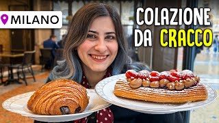 Proviamo la COLAZIONE da CRACCO a MILANO è BUONA Quanto COSTA [upl. by Valerle154]