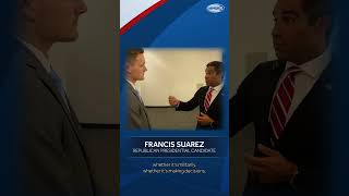 Miami Mayor Francis Suarez shares thoughts on benefits concerns of artificial intelligence [upl. by Siahc207]