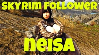 Skyrim follower Neisa [upl. by Ehud]