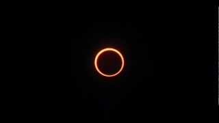 Annular Solar Eclipse  May 20th 2012  USA Albuquerque New Mexico [upl. by Akehsat]