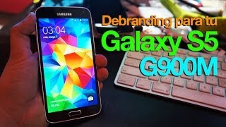 Debranding Samsung Galaxy S5 G900M [upl. by Lyrpa790]