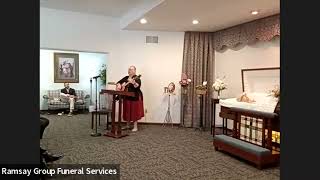 June Herman Funeral Service [upl. by Eniroc]