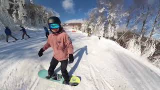 221119 Sugarbush Resort Snowboarding Insta360 X3 [upl. by Mcginnis]