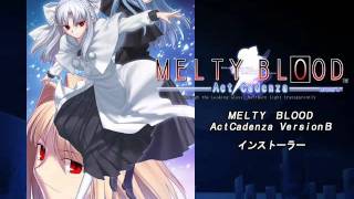 Melty Blood Act CadenzaCharacter Select [upl. by Ennovi]