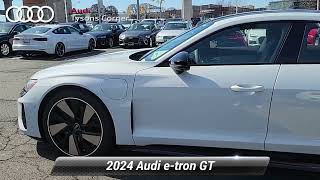 New 2024 Audi etron GT Prestige Vienna VA 24A0621 [upl. by Ahsiekahs]