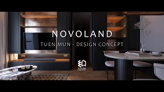 EQLBM ‧ NOVOLAND ‧ LIVING ROOM ‧ DESIGN CONCEPT ‧ ARCHIVIZ [upl. by Llewop]