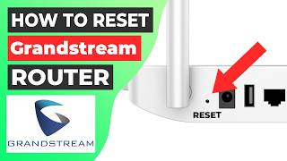 🔁 How to Reset Grandstream router to factory default settings [upl. by Ybrik445]