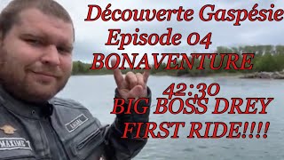 BikerMaxH Découverte Gaspésie Episode 04 Bonaventure [upl. by Latouche]