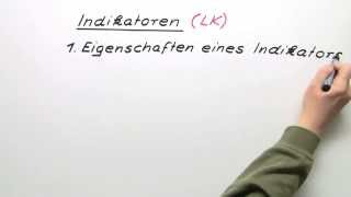 Richtig verstehen Indikatoren Leistungskurs  Chemie  Allgemeine und anorganische Chemie [upl. by Adyahs]