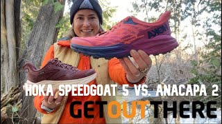 HOKA showdown Speedgoat 5 vs Anapaca 2 Tested and Reviewed [upl. by Burbank366]